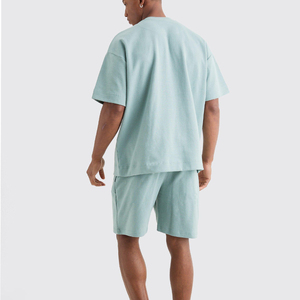 Ensemble de chemises courtes décontractées pour hommes, légères, respirantes, 100% coton, style streetwear, pour les vacances d'été - Product Image 3