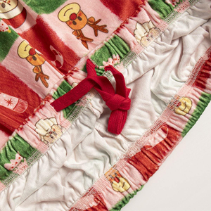 Conjunto de Pijama de Franela Navideño para Hombre, 2 Piezas, Manga Larga, Ropa de Dormir, Ropa de Casa para Invierno - Product Image 5