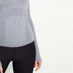 Camisetas de Manga Larga con Cuello Redondo para Mujer y Hombre, Estilo Urbano, 100% Algodón, Secado Rápido, Antiarrugas, Personalizables, Venta al Por Mayor, Alta Calidad - Product Image 5