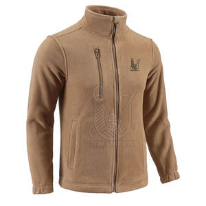 Chaqueta de Forro Polar para Hombre, Personalizada al por Mayor, de Primera Calidad, con Cuello Alto, Logotipo Frontal, Secado Rápido, Transpirable, Diseño Invernal - Product Image 4