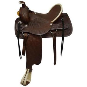 Sillas de montar europeas de cuero estilo vintage para carreras de caballos, personalizables con grabado, de diseño ligero y resistentes al agua, en venta. - Product Image 2