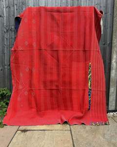 ผ้านวมผ้าแคนธาผ้าฝ้ายวินเทจสวยงามเย็บด้วยมือและซักได้สำหรับใช้ในโรงแรมและในบ้าน - Product Image 2