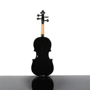 Nuovo custodia per violino acustico 1/2 con archetto nero e resina - Product Image 5