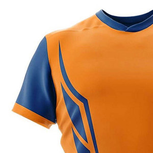 Fabrication en usine, uniforme de rugby de haute qualité, design unique, logo personnalisé imprimé, respirant, durable, séchage rapide, 100% polyester - Product Image 5