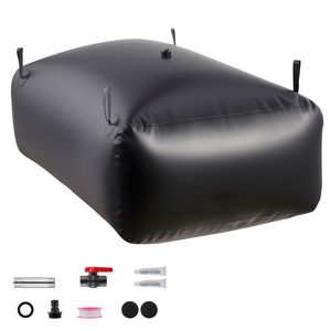 Sacca Pieghevole per Stoccaggio Acqua da 264,2 Galloni, in PVC 1000D, Resistente all'Usura e Impermeabile, Capacità 2L per Campeggio - Product Image 1
