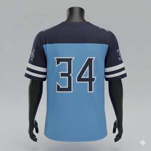 Jersey de Fútbol Americano Personalizado a Precio Económico, Unisex, de Alta Calidad, Malla Transpirable, para Hombre y Mujer - Product Image 3