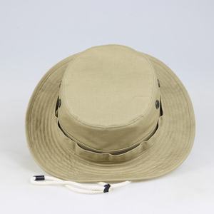 Sombrero de pescador de algodón bordado personalizado con protección UV, plegable, para hombres y mujeres, para uso en exteriores en verano. - Product Image 1