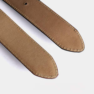 Ceintures en cuir pour hommes de style nouveau et luxueux, design fonctionnel, douces et durables, avec logo personnalisé, ceintures en cuir de couleur personnalisée, service OEM personnalisé - Product Image 2