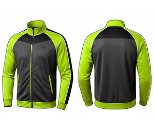 Full Sublimation Performance <b>Track</b> <b>Jacket</b> Running and Fitness Wear Warm Breathable Quick Dry | Sizes <b>Men</b> Women Youth - Product Image 5