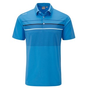 Chemise Homme Vert Clair à Manches Courtes, Motif Uni, Style Décontracté, Coupe Classique, Tissu Tricoté 100% Polyester, Séchage Rapide à l'Avant - Product Image 5