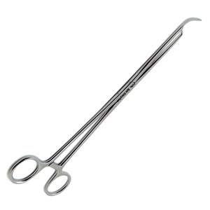 คีมจับกระดูกสันหลังส่วนเชิงกรานแบบมีเสียง ขนาด 11.5 นิ้ว ทำจากเหล็กกล้าไร้สนิม สำหรับการผ่าตัดกระดูกและข้อ ใช้ในทางนรีเวช - Product Image 3
