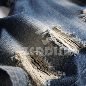 Nouveaux shorts déchirés à étiquette privée pour adultes, personnalisez votre propre logo sur les shorts déchirés - Product Image 5