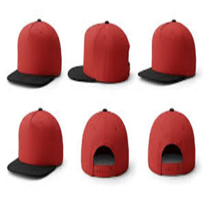 Casquette Snapback Unisexe Ajustable en Tissu Oxford Sergé de Coton, Structurée, 5 Panneaux, Profil Bas, avec Broderie 3D Personnalisée et Détail Corde - Product Image 3