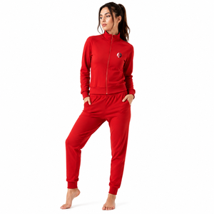 Chándal para mujer que ofrece comodidad ligera, movimiento flexible y un aspecto moderno para entrenamiento en el gimnasio, jogging y momentos de descanso. - Product Image 1