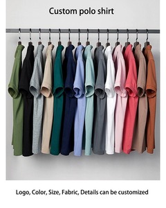 Camiseta Polo de Golf de Alta Calidad Personalizada para Uniformes de Trabajo, Lisa, de Algodón y Poliéster, para Hombres, Deportiva, Empresarial, para Empleados, con Logotipo Bordado - Product Image 1