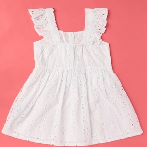 Lindo Vestido de Algodón para Niñas Pequeñas, Vestido Informal de Verano para Cumpleaños, Venta al por Mayor al Mejor Precio - Product Image 2