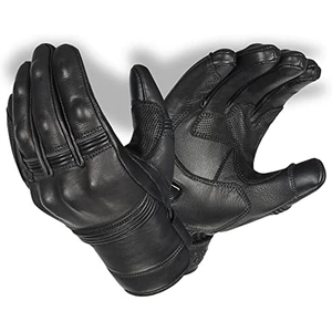 Guantes de Motocicleta de Invierno de Cuero Duradero de Alta Calidad, Guantes Completos con Recubrimiento de Poliuretano, Cierre de Gancho y Bucle, Agarre Unisex - Product Image 5
