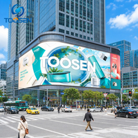 Écran LED intelligent à économie d'énergie TOOSEN, mur vidéo P4 P5 P6 P8 7680Hz 7500cd/m² IP65 pour panneaux d'affichage d'hôtel