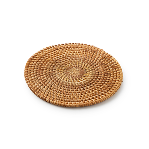 Set de table rustique en rotin, tapis de table tissé en fibres naturelles, Vietnam - Product Image 2