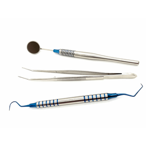 Kit d'examen dentaire de base, instruments dentaires, outils médicaux, acier inoxydable de qualité supérieure - Product Image 6