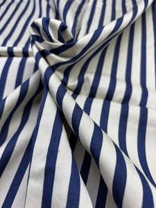 Tela Tejida de Seda/Algodón Mashru Charmeuse con Rayas, Material Textil para el Hogar Antibacteriano - Product Image 2