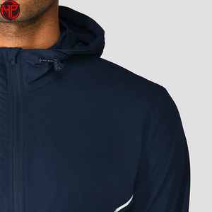Chaqueta Deportiva Impermeable y Cortavientos para Hombre, Diseño Personalizado con Logotipo, Poliéster, Spandex, Nailon, Secado Rápido - Product Image 5
