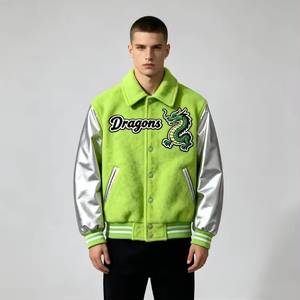 Chaqueta Bomber Slim Verasity, Corte Holgado, Estilo Urbano Moderno, 100% Algodón Tejido, Ecológico, Transpirable, con Detalle Frontal Grueso, Casual, OEM - Product Image 3