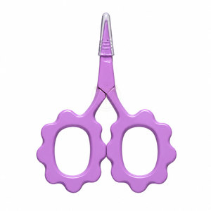 Nouveautés Ciseaux de broderie et de couture professionnels en acier inoxydable, tranchants, à motif floral, pour droitiers, à manche court, mini, pour effilage et cheveux - Product Image 2