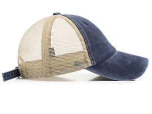 Gorra Trucker Personalizada Estilo Urbano con Hebilla Trasera Ajustable, Gorras Trucker de Malla de Color Sólido para Exteriores - Product Image 4