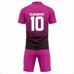 Conjunto de Uniforme de Fútbol de Alta Calidad, Equipación Deportiva Personalizada para Equipos, Transpirable, de Poliéster, Proveedor de Fábrica OEM - Product Image 3