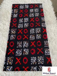 Tela de algodón Ankara con estampado africano de primera calidad para confección de vestidos y manualidades en Ghana - Product Image 6