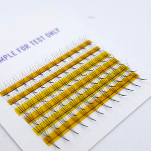 Handmade Individual False <b>Eyelashes</b> Faux <b>Mink</b> Natural Soft Brown Band 4-25mm Full Volume <b>Extensions</b> Comfortable Easy Fan - Product Image 1
