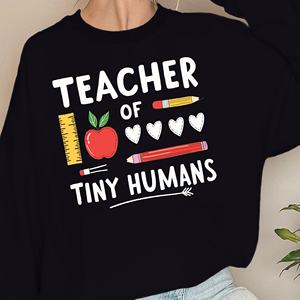 TEACHER OF TINY HUMANS sudaderas de mujer - Product Image 4