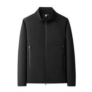 Veste de randonnée en gros, veste softshell en polyester 300 g/m², veste de travail avec logo personnalisé pour les détaillants de plein air aux États-Unis - Product Image 2