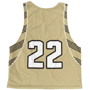 Custom Lacrosse Pinnies Reversible Mesh Training Vest Quick Dry Team Practice Wear Unisex Breathable Mesh OEM ODM Wholesale - Product Image 2