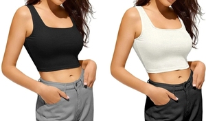 Top Corto para Mujer 2026, Estilo Veraniego, Ajustado, Ideal para Uso Casual, Básico pero de Alta Calidad - Product Image 5