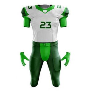 Uniformes de Fútbol Americano Personalizados al por Mayor, con Nombre y Número de Jugador en Tackle Twill - Product Image 3