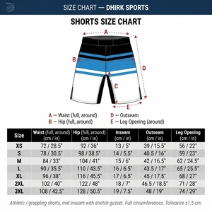 <b>Combat</b> Sports MMA Fight <b>Shorts</b> <b>for</b> <b>Men</b>-Lightweight Blue Gradient Grappling Trunks B2B Training Wear OEM Supplier Sialkot - Product Image 6