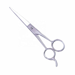 Tijeras de Barbero de Acero Inoxidable Forjado con Logotipo Personalizado Premium, Afiladas, con Reposamanos Extraíble, Ligeras, para Diestros - Product Image 3