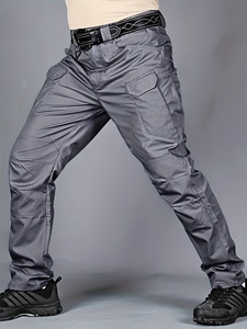 Pantalones Cargo Harem para Hombre, Cintura Media, Casuales, Elásticos, Resistentes al Viento, Impermeables, Transpirables, con Bolsillos de Lona, para Primavera - Product Image 6
