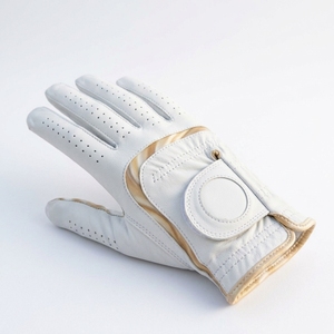 ถุงมือหนังแกะคาเบรตต้าระดับพรีเมียมสำหรับกอล์ฟ มือซ้าย ใช้ได้ทั้งชายและหญิง ดีไซน์หรูหรา ประสิทธิภาพสูง ป้องกันรังสียูวี จับกระชับมือ ยืดหยุ่นได้ดี รับผลิตแบบ OEM ODM - Product Image 1