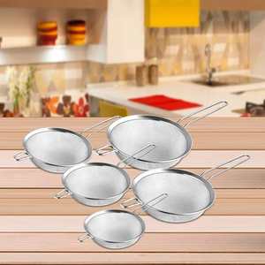 Ensemble d'outils de cuisson de passoire en acier inoxydable 5 pièces - Product Image 1