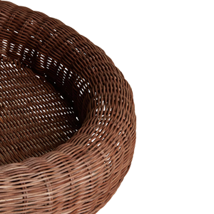 Unique Rattan Storage <b>Basket</b> Customize Color, Eco-Friendly <b>Wicker</b> Tray For Tabletop Decor Premium Vietnam Rattan Organizer - Product Image 4