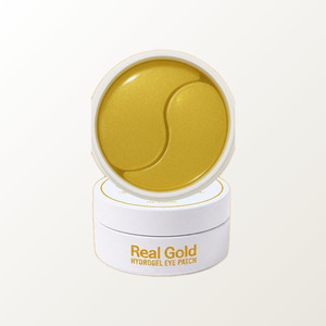 Produits de soin de la peau coréens K-Beauty Prreti Real Gold Hydrogel EyePatch 60 feuilles Fabriqué en Corée Masque pour les yeux - Product Image 5