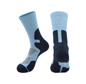 <b>Men's</b> Wool Nylon Crew <b>Socks</b> Standard Knitted Summer Breathable Solid Red Gray <b>Sports</b> <b>Socks</b> - Product Image 4
