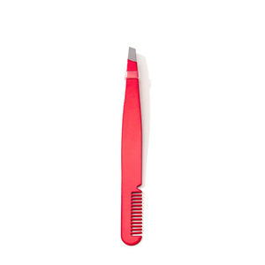 Pince à épiler peigne plaqué or personnalisée 2026, prix de gros, fabricant de pinces à épiler peigne pour cils et sourcils - Product Image 5
