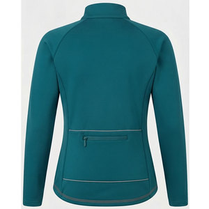 Maillot de cyclisme pour femmes, manches longues, poche arrière zippée, chemise de vélo de route, vêtements de sport légers, respirants, personnalisés, haut de cyclisme pour femmes - Product Image 2
