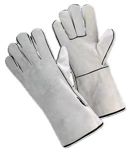 CE Certified XL Cow Split Leather Welding <b>Gloves</b> Premium Multi-Colour Design for <b>Touch</b> <b>Screen</b> Compatible Fireproof Anti-Static - Product Image 1
