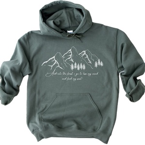 Sweat à capuche respirant 100% coton imprimé numérique pour hommes, vêtements décontractés d'hiver, sweat à capuche de haute qualité - Product Image 1