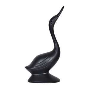 Ensemble de 2 figurines de cygne traditionnelles en aluminium, sculptées à la main, décor artistique pour table, salon, chambre à coucher - Product Image 5